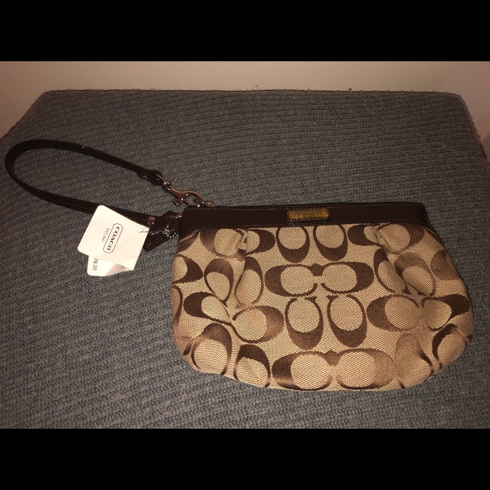 Coach wristlet